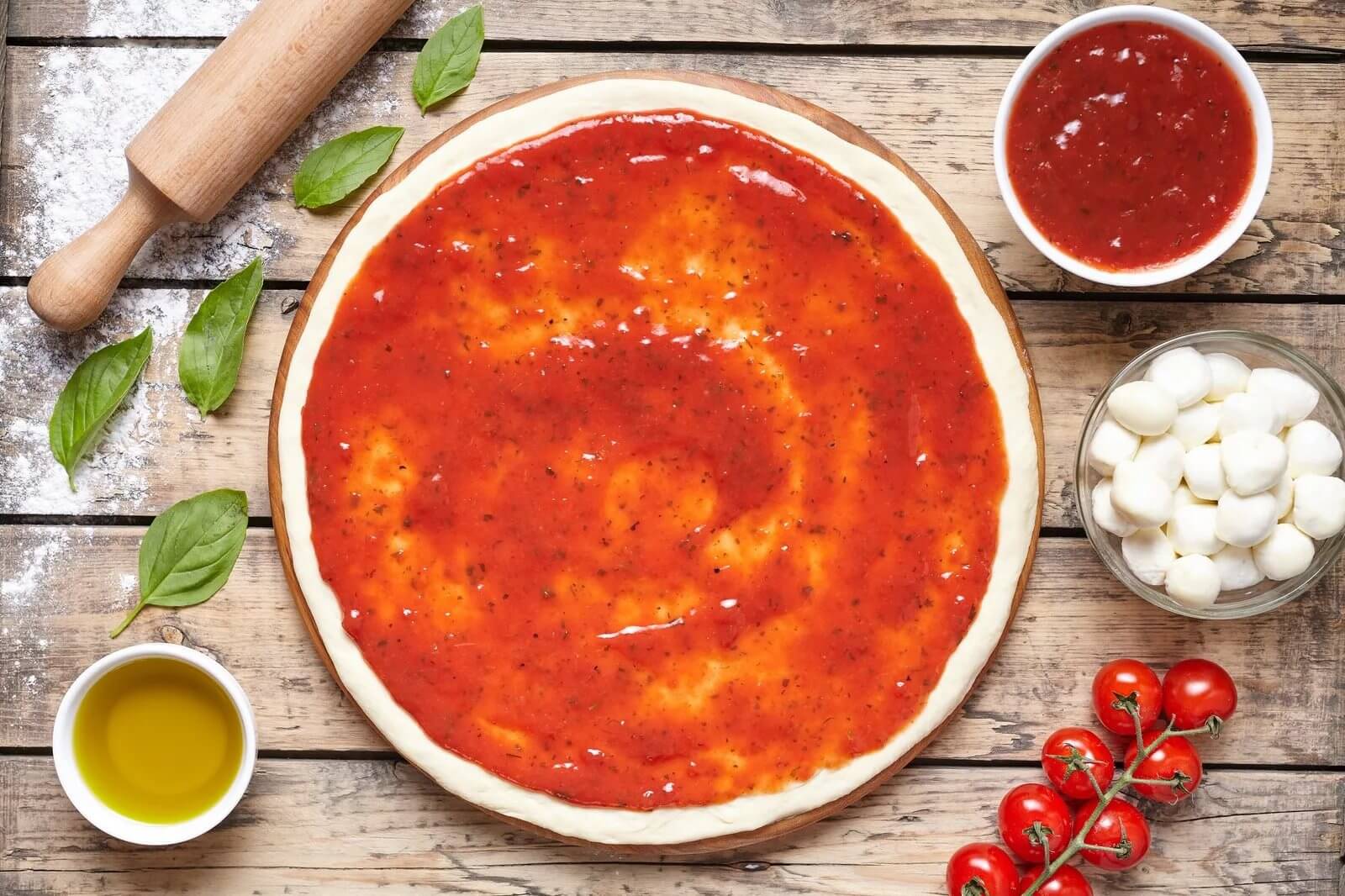 что такое красный соус в пицце фото 55